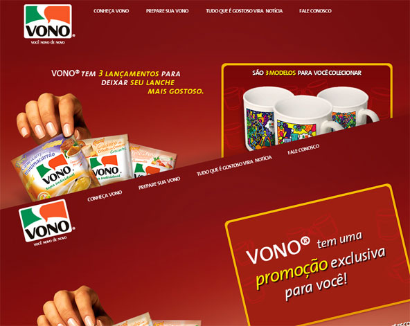 Ajinomoto - Hotsite Vono