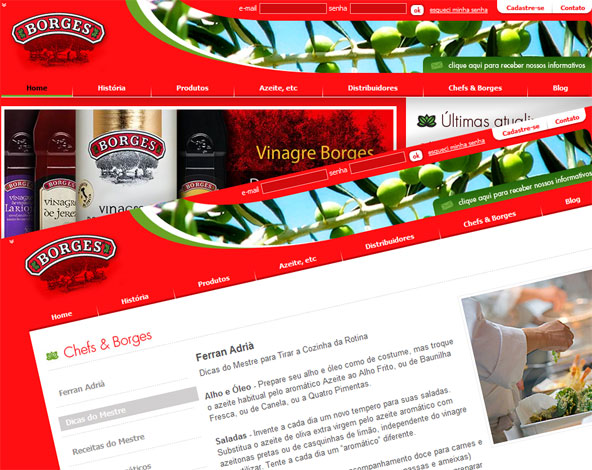 Azeite Borges - Site Institucional