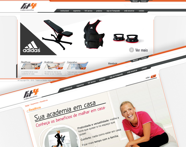 Fit4 - Site Institucional