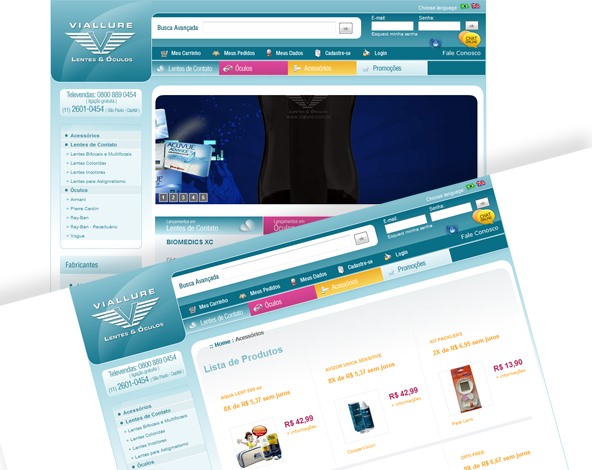 Viallure - E-Commerce
