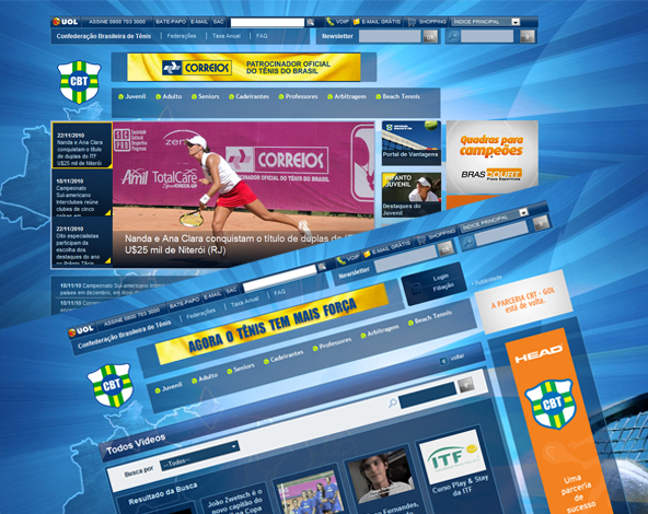 CBT - Confederação Brasileira de Tênis - Portal 