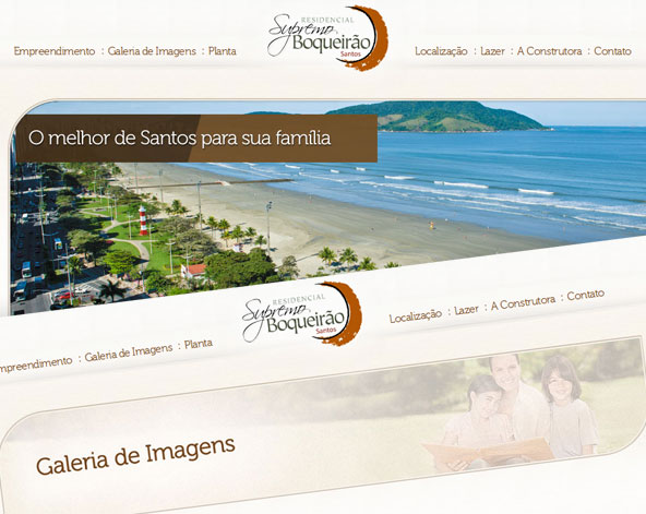 Hotsite Residencial Supremo Boqueirão