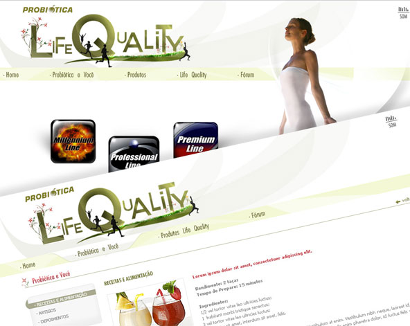 Probiótica - Hotsite Life Quality