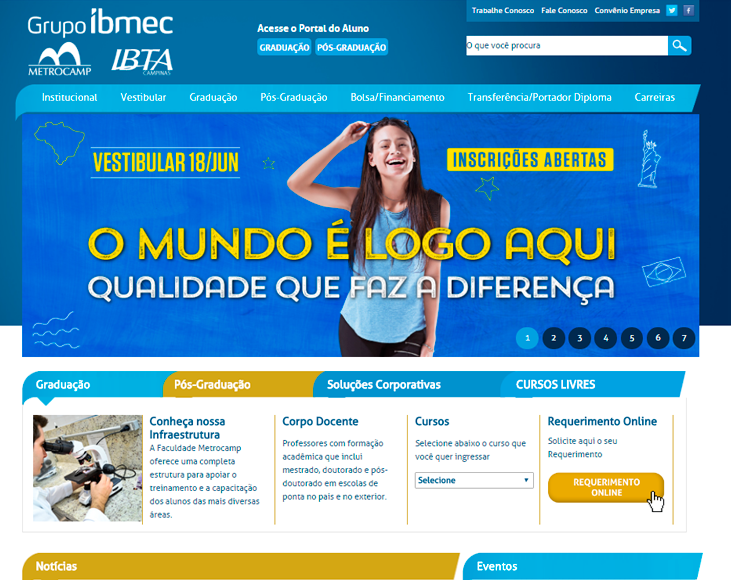 Metrocamp - Portal de Internet