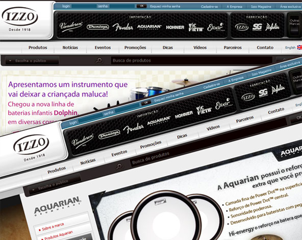 Izzo Musical - Site