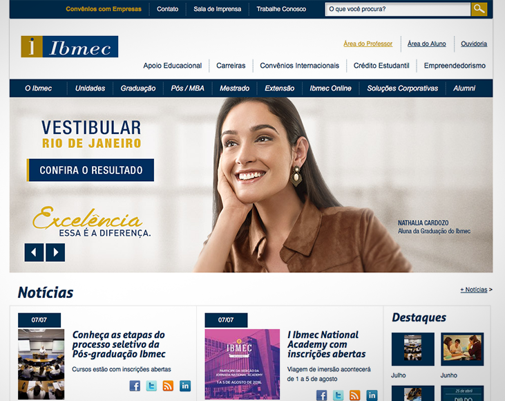 IBMEC - Portal